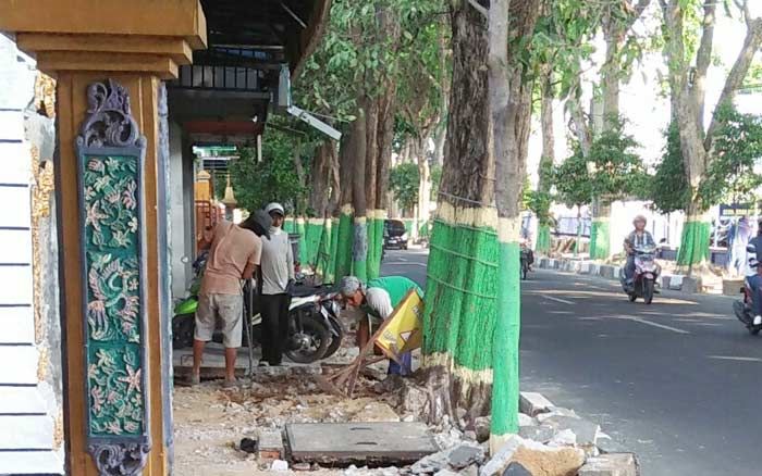 Hadapi Musim Hujan, Pemkab Tuban Bersihkan Gorong-gorong dan Percantik Trotoar Hadapi Musim Hujan, Pemkab Tuban Bersihkan Gorong-gorong dan Percantik Trotoar