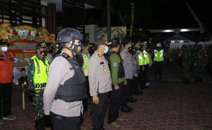 Hari Pertama PPKM, Pemkot Probolinggo Gelar Patroli Besar-Besaran