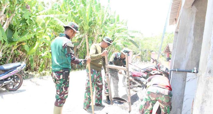 TMMD ke-126 Sidoarjo Bangun 5 Pamsimas di Kedondong TMMD ke-126 Sidoarjo Bangun 5 Pamsimas di Kedondong