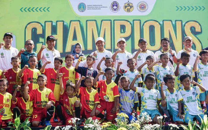 Pesan Wakil Wali Kota Pasuruan saat Buka Sepak Bola Usia Dini Wali Kota Cup 2024 Pesan Wakil Wali Kota Pasuruan saat Buka Sepak Bola Usia Dini Wali Kota Cup 2024