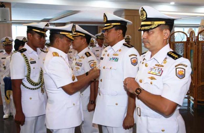 Pangarmatim Pimpin Sertijab Pejabat Utama Koarmatim