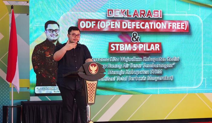 Bupati Dhito Targetkan Kabupaten Kediri 100 Persen ODF pada Tahun 2024