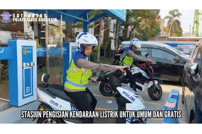 Dorong Penggunaan Kendaraan Bebas Emisi, Polrestabes Surabaya bersama PLN Bangun Gardu SPKLU Dorong Penggunaan Kendaraan Bebas Emisi, Polrestabes Surabaya bersama PLN Bangun Gardu SPKLU