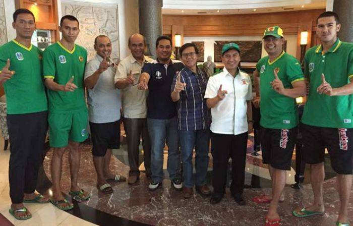 KONI Sidoarjo Apresiasi Voli Pantai Jatim Sabet Medali Perak PON Jabar KONI Sidoarjo Apresiasi Voli Pantai Jatim Sabet Medali Perak PON Jabar