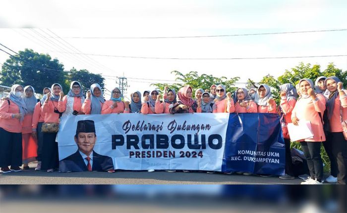 Deklarasi Dukung Capres Prabowo di Gresik Terus Bermunculan