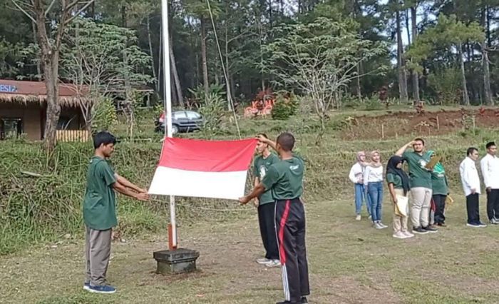 Puluhan ODGJ di Blitar Ikut Upacara Peringatan Kemerdekaan RI ke-77