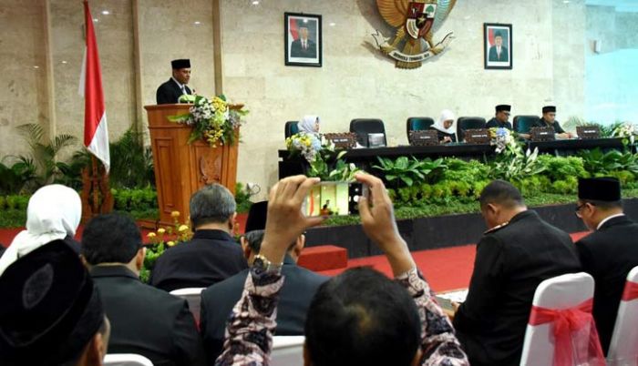 Di Hadapan Gubernur, Wali Kota Kediri Sampaikan Visi dan Misi