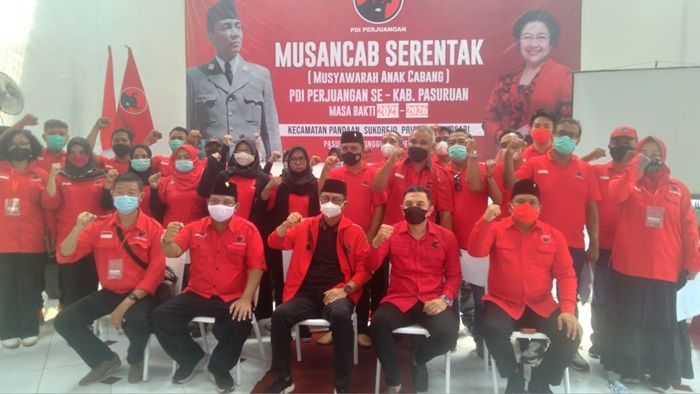 Musancab, PDIP Pasuruan Targetkan Tambah 1 Kursi di Tiap Dapil