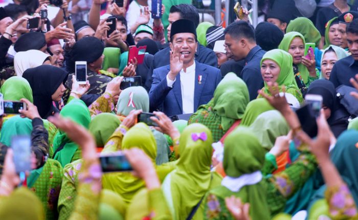 Jokowi Ultah, Gubernur Khofifah: Semoga Diberikan Kekuatan Membawa Kemajuan dan Kejayaan Indonesia