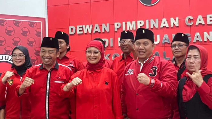 PDI Perjuangan Kota Malang Perkenalkan Pengurus Baru Periode 2025–2030