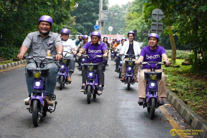 UI Sediakan 450 Sepeda Listrik Guna Jaga Kualitas Udara di Area Kampus UI Sediakan 450 Sepeda Listrik Guna Jaga Kualitas Udara di Area Kampus