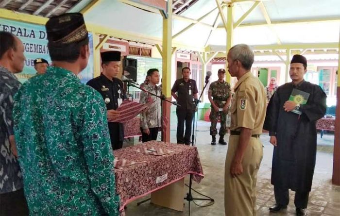 Ditinggal Kadesnya Nyaleg, Desa Saringembat Dipimpin Pj Ditinggal Kadesnya Nyaleg, Desa Saringembat Dipimpin Pj