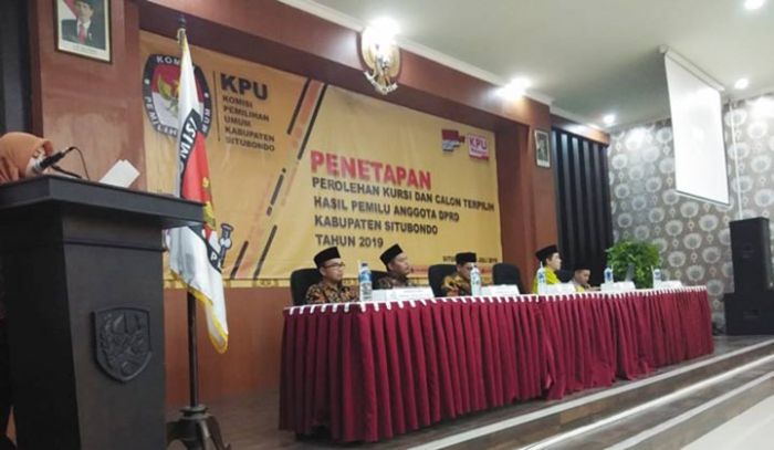 KPU Situbondo Tetapkan Caleg Terpilih Pemilu 2019