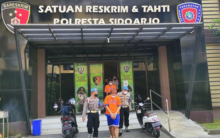 Polresta Sidoarjo Ringkus Kawanan Maling Sepeda Pancal di Kota Delta