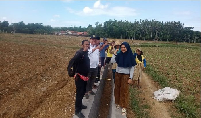 Proyek P3-TGAI Kementerian PUPR di Gadu Barat Rampung, Masyarakat dan Perangkat Sambut Sukacita