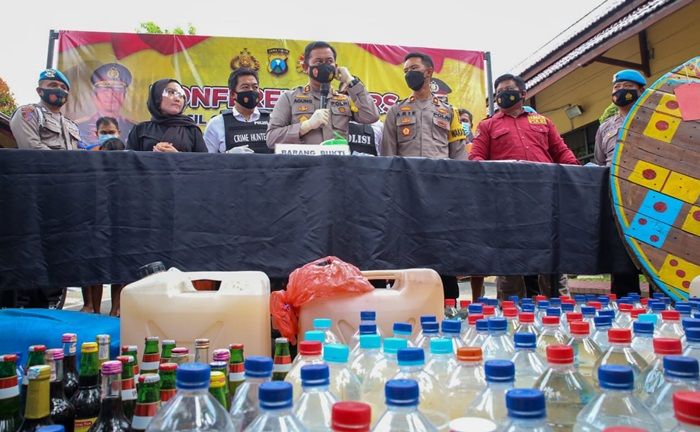 Polres Jombang Ungkap Ratusan Kasus dalam Operasi Pekat Semeru Selama Dua Pekan