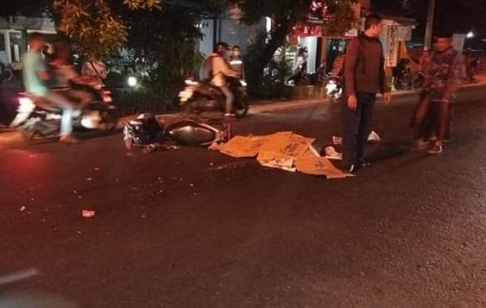 Kecelakaan di Pangkemiri Tulangan: Truk Tebu vs Motor, Pengendara Motor Meninggal Seketika