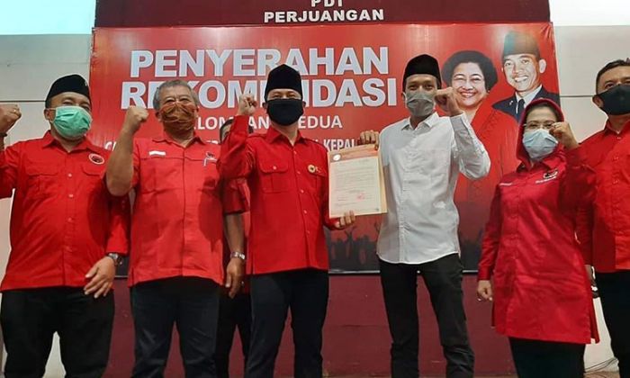 Pilkada Trenggalek 2020, DPP PDIP Resmi Jatuhkan Rekom kepada Arifin-Syah Natanegara