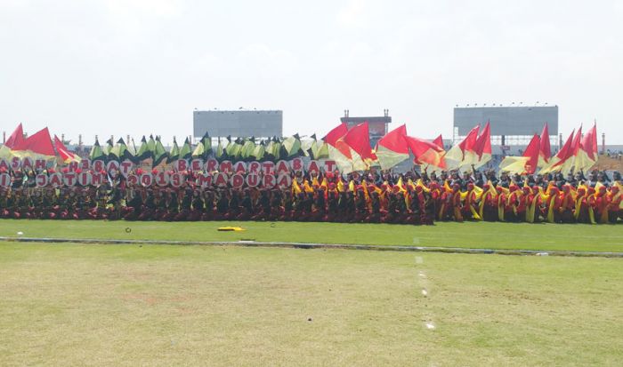 Pembukaan Porseni MA Jawa Timur 2019 Digelar di Stadion Gelora Bangkalan Pembukaan Porseni MA Jawa Timur 2019 Digelar di Stadion Gelora Bangkalan