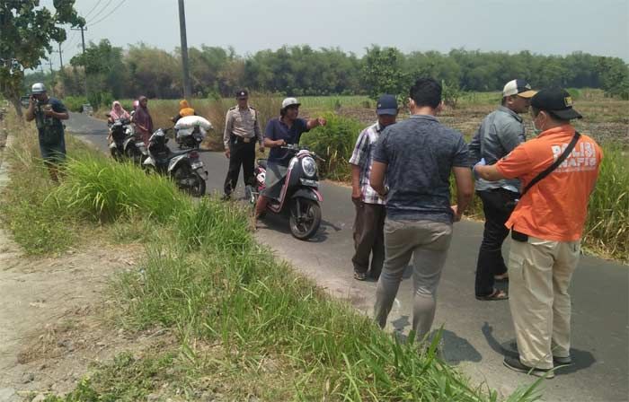 Mayat Korban Pembunuhan Ditemukan di Area Sawah Desa Megosari Sidoarjo