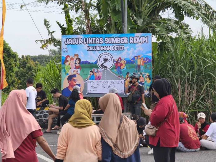 JLS Rempi Kota Kediri Tumbuhkan Ekonomi Kreatif, Warga Betet Gelar Tasyakuran