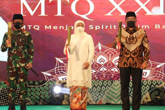 Gubernur Khofifah Tutup MTQ di Pamekasan, Kota Pasuruan Tuan Rumah MTQ XXX/2023