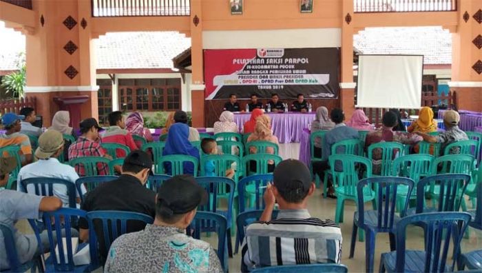 Pembekalan Saksi Parpol Oleh KPU Lamongan Minim Peserta