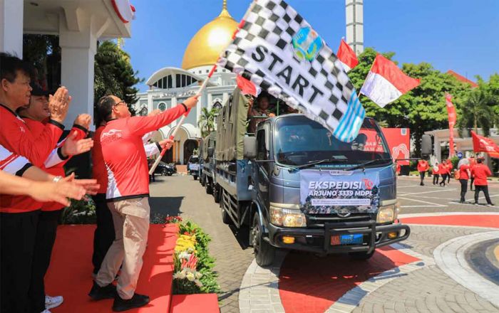 Jelang Peringatan HUT ke-79 RI, Pj Gubernur Jatim Lepas Tim Ekspedisi 79 Gunung Arjuno Jelang Peringatan HUT ke-79 RI, Pj Gubernur Jatim Lepas Tim Ekspedisi 79 Gunung Arjuno