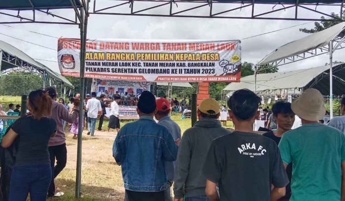 Meski Ditunda Pemkab Bangkalan, P2KD Tanah Merah Laok Tetap Gelar Pilkades