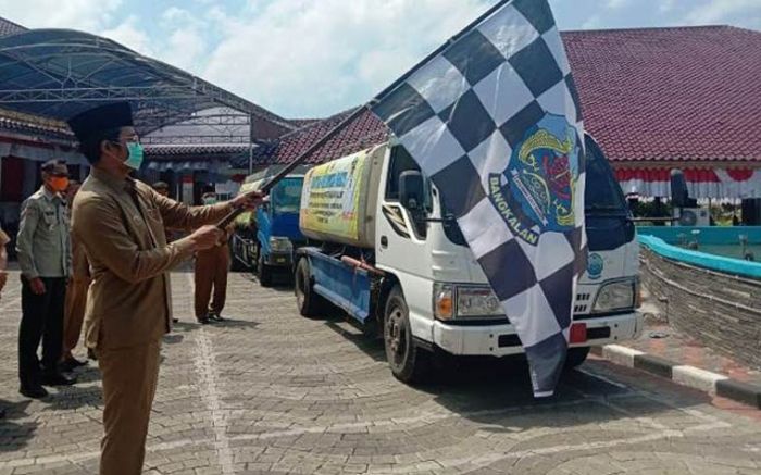 Pemkab Bangkalan Anggarkan Rp 100 Juta untuk Dropping Air Bersih di 13 Kecamatan