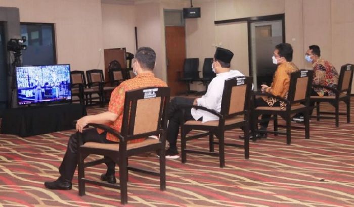 Wali Kota Pasuruan Ikuti Peluncuran Literasi Digital Nasional oleh Presiden Jokowi