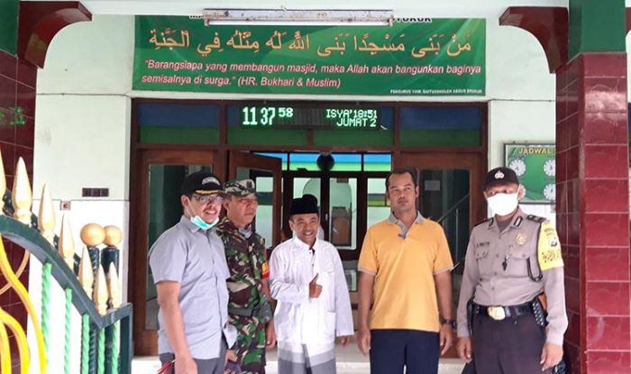 Beberapa Masjid di Kota Kediri Tiadakan Sholat Jumat