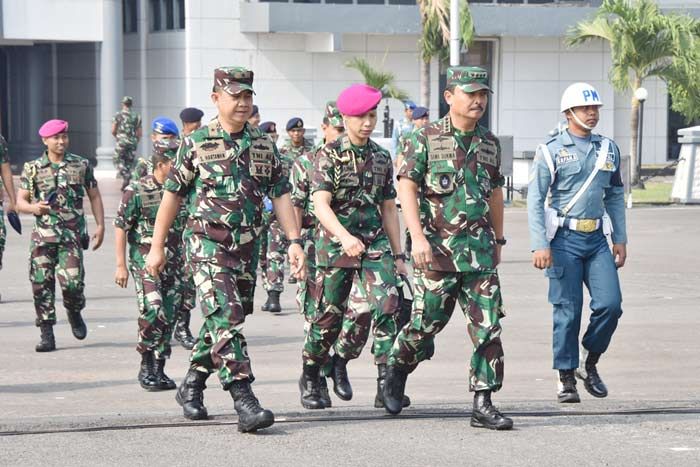 ​Kaskoarmada II Dampingi Kasal Sambut Duta Bangsa Satgas Rimpac 2018