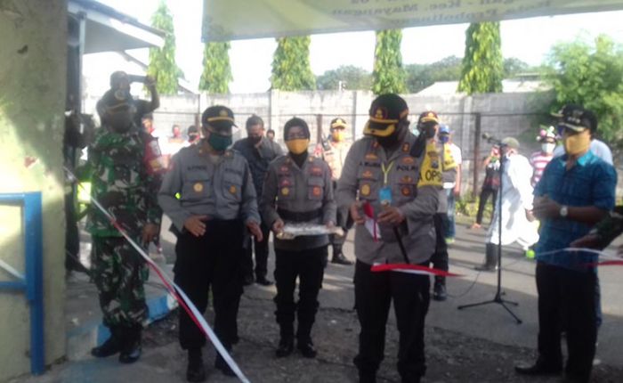 ​Polres Probolinggo Kota Launching Kampung Tangguh Covid-19