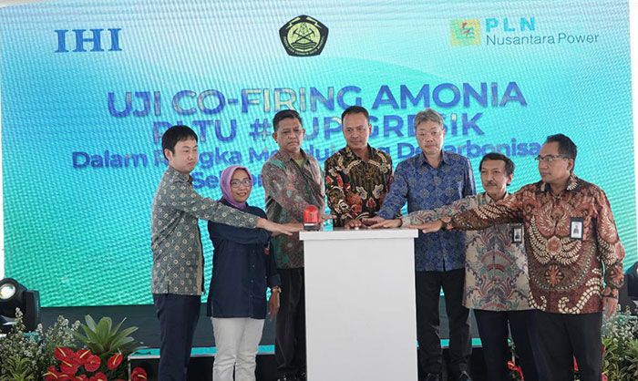 Bersama IHI Corporation, PLN Nusantara Power Sukses Uji LCR Amonia di PLTU Gresik Unit 1