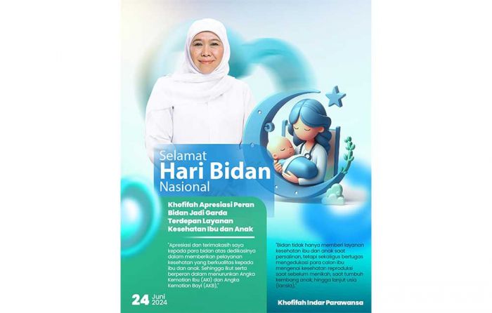 Khofifah Apreasiasi Peran Penting Bidan dalam Peringatan HBN 2024 Khofifah Apreasiasi Peran Penting Bidan dalam Peringatan HBN 2024