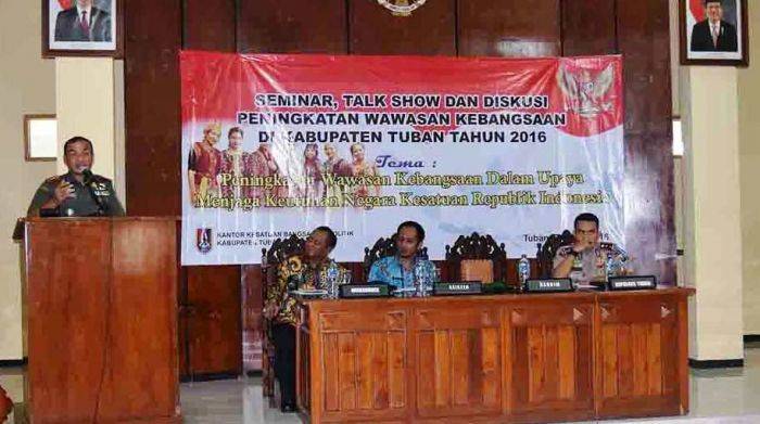 Dandim Tuban Ajak Mahasiswa Tingkatkan Wawasan Kebangsaan Dandim Tuban Ajak Mahasiswa Tingkatkan Wawasan Kebangsaan