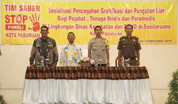 Inspektorat Kota Pasuruan Gelar Sosialisasi Pencegahan Gratifikasi dan Pungli di Dinkes dan RSUD Inspektorat Kota Pasuruan Gelar Sosialisasi Pencegahan Gratifikasi dan Pungli di Dinkes dan RSUD