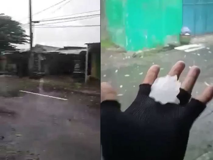 Viral! Hujan Es terjadi di Surabaya Hari ini Viral! Hujan Es terjadi di Surabaya Hari ini