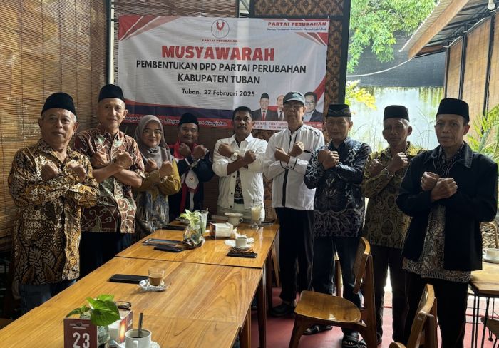 Pengurus DPD Partai Perubahan Tuban Periode 2025-2029 Resmi Dibentuk Pengurus DPD Partai Perubahan Tuban Periode 2025-2029 Resmi Dibentuk