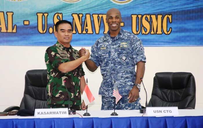 Latma Carat 2017 antara TNI AL - U.S. Navy dan USMC Resmi Ditutup