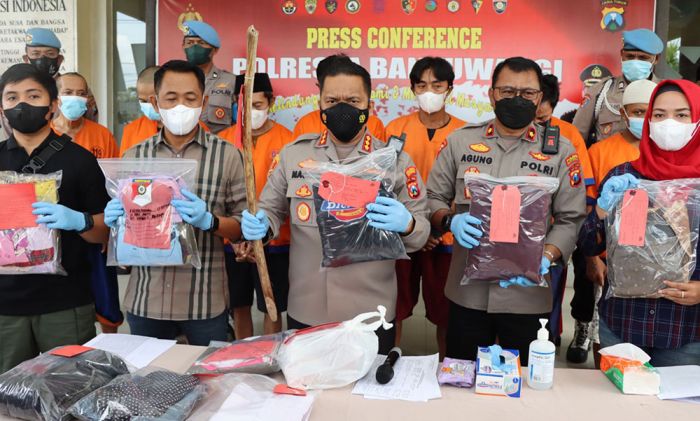 Satreskrim Polresta Banyuwangi Panen Tangkapan Penjahat Seksual, 8 Tersangka Diciduk Satreskrim Polresta Banyuwangi Panen Tangkapan Penjahat Seksual, 8 Tersangka Diciduk