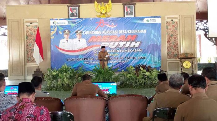 Bupati Pamekasan Resmikan 189 Koperasi Merah Putih