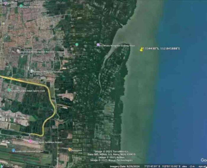 Heboh! 656 Hektare Laut di Surabaya Juga Bersertifikat HGB Heboh! 656 Hektare Laut di Surabaya Juga Bersertifikat HGB