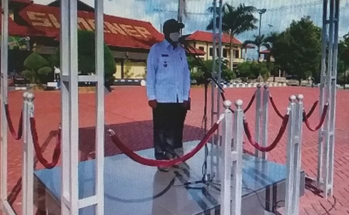 Pimpin Apel Pasukan Operasi Ketupat Semeru 2021, Bupati Sumenep: Tingkatkan Kepekaan dan Kewaspadaan Pimpin Apel Pasukan Operasi Ketupat Semeru 2021, Bupati Sumenep: Tingkatkan Kepekaan dan Kewaspadaan