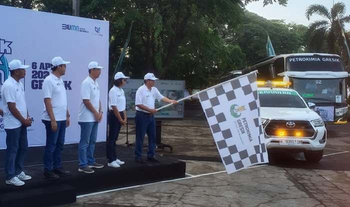 Mudik Asyik Bersama BUMN 2024, Petrokimia Gresik Berangkatkan 200 Pemudik Keempat Tujuan Mudik Asyik Bersama BUMN 2024, Petrokimia Gresik Berangkatkan 200 Pemudik Keempat Tujuan