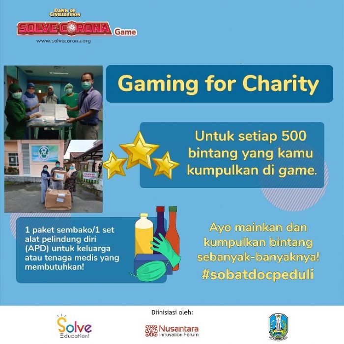 ​Peringati Hardiknas saat PSBB, Pemprov Jatim Luncurkan Game Edukasi - Charity Covid-19