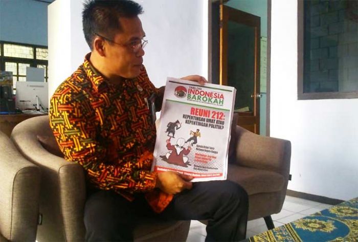 Ratusan Eksemplar Tabloid Indonesia Barokah Dicegah Peredarannya oleh Bawaslu Trenggalek