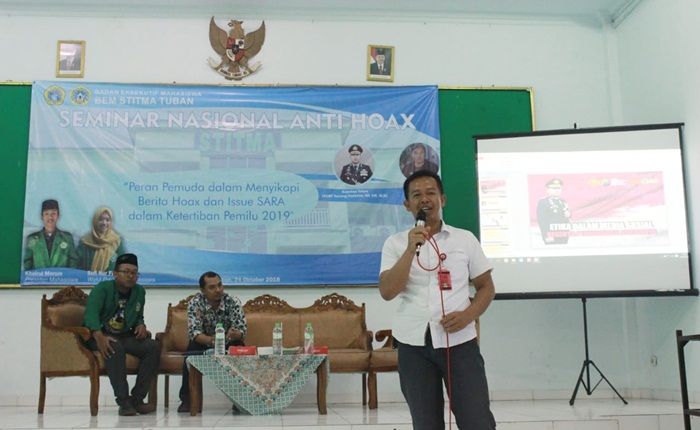 BEM Stitma Gelar Seminar Nasional Mahasiswa Anti Hoaks BEM Stitma Gelar Seminar Nasional Mahasiswa Anti Hoaks