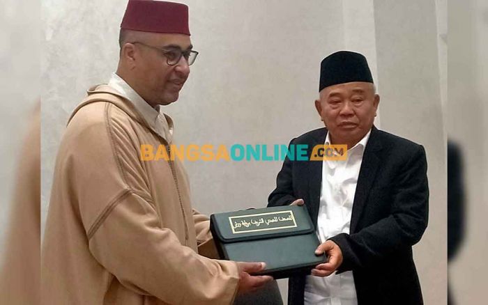 Perluas Jaringan Pendidikan ke Maroko, Kiai Asep Temui Direktur Madrasah Quraniyah Masjid Hassan II Perluas Jaringan Pendidikan ke Maroko, Kiai Asep Temui Direktur Madrasah Quraniyah Masjid Hassan II